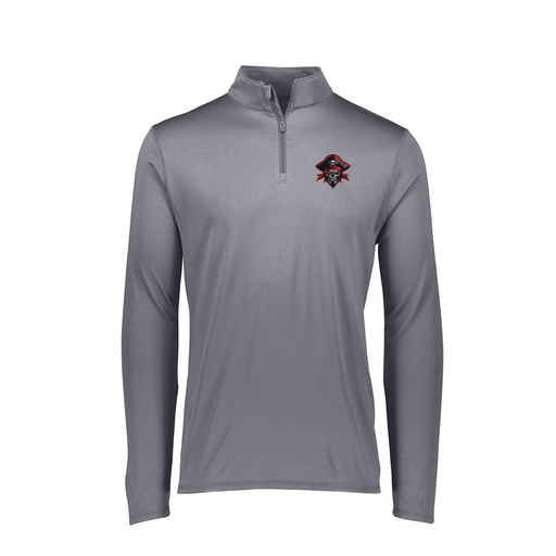 [FTLQFLGY-FAXS-LOGO1] Decker Women's Flex-Lite 1/4 Zip Shirt (Female Adult XS, Gray, Logo 1)