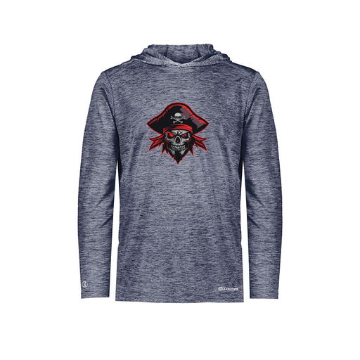 [FOLHCGNV-AS-LOGO1] Decker Men's Charge Hoodie (Adult S, Navy, Logo 1)