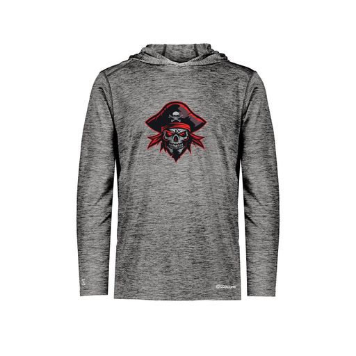 [FOLHCGBK-YS-LOGO1] Decker Youth Charge Hoodie (Youth S, Black, Logo 1)