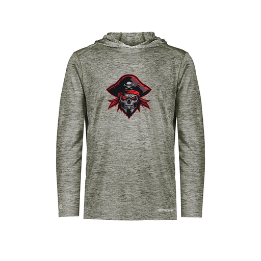 [FOLHCGGY-YS-LOGO1] Decker Youth Charge Hoodie (Youth S, Gray, Logo 1)